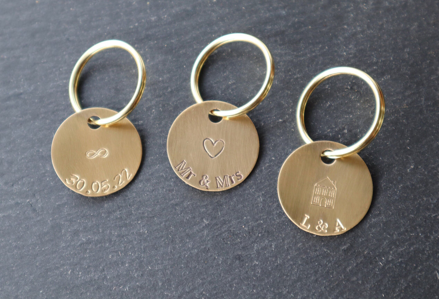 Personalised Heart Tag