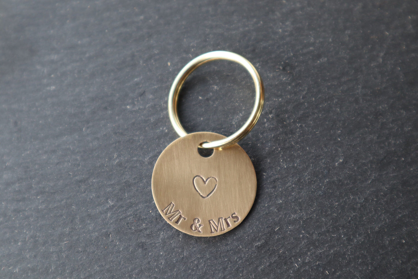 Personalised Heart Tag