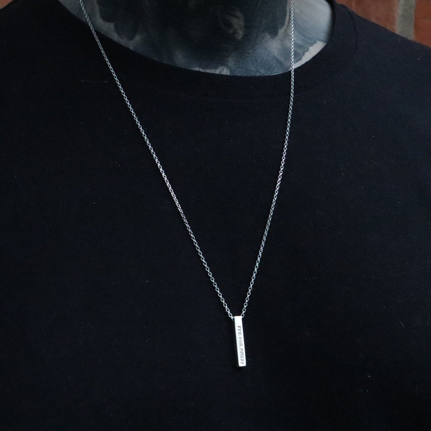 Personalised Bar Necklace