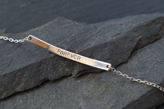 Personalised Silver Bracelet