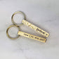 Square Bar Key Ring