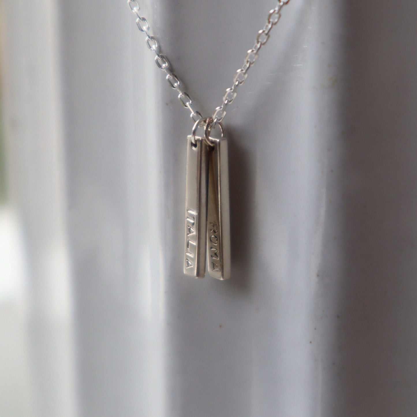 Tiny Tag Necklace