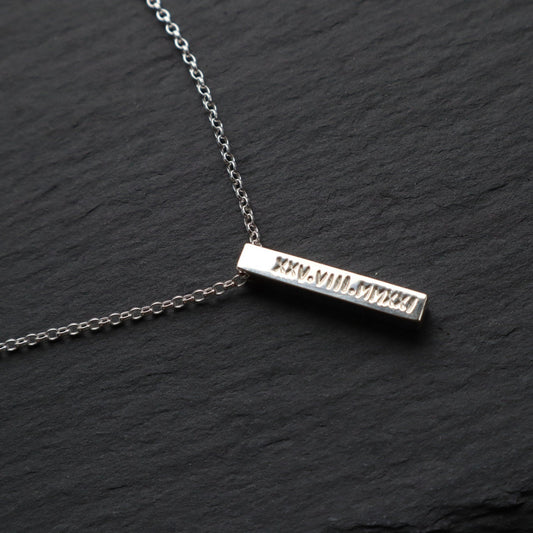 Personalised Bar Necklace