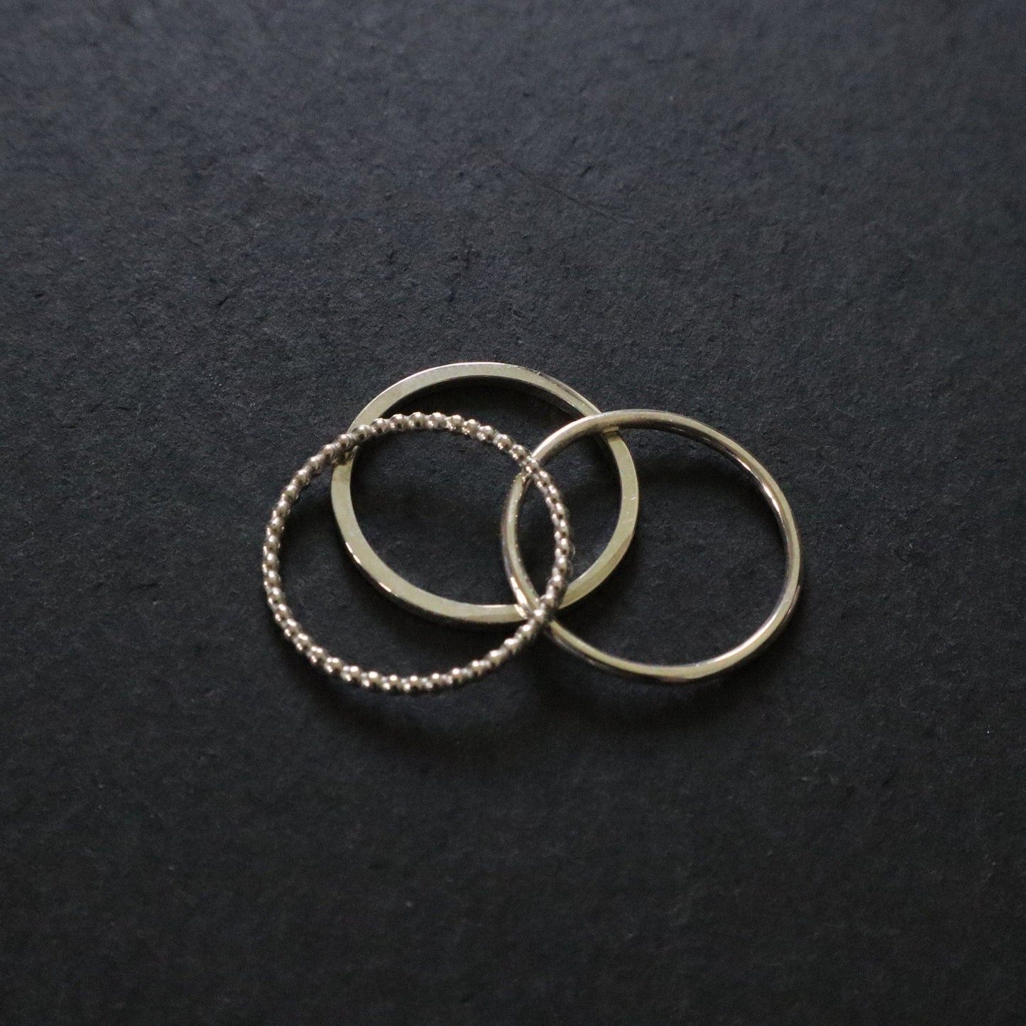 Stacker Rings, Set of Three Rings