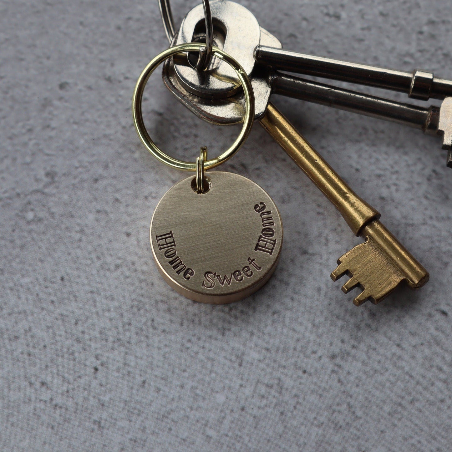 Medallion Key Ring