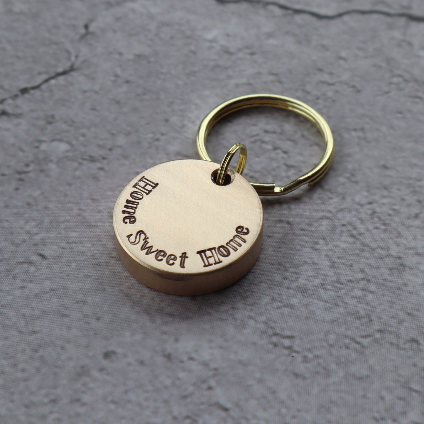 Medallion Key Ring