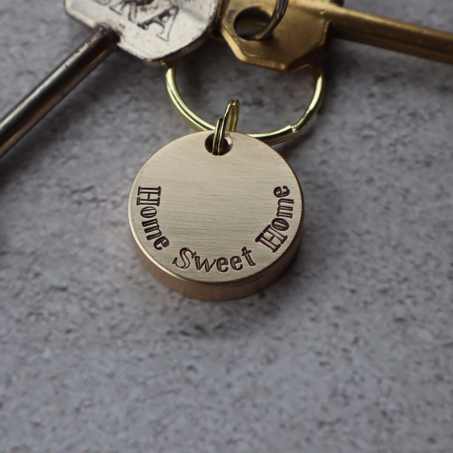 Medallion Key Ring