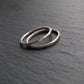Textured Stacker Rings, Set of Two Rings