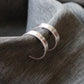 Textured chunky Hoop Earrings.