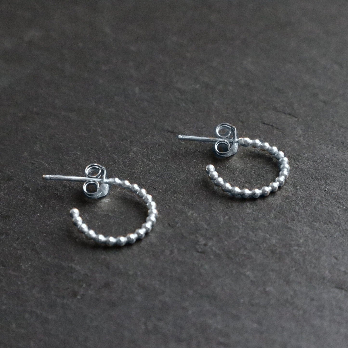 Beaded Hoop Earrings
