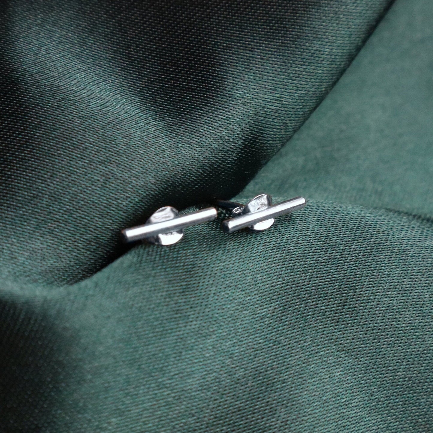 Bar Stud Earrings