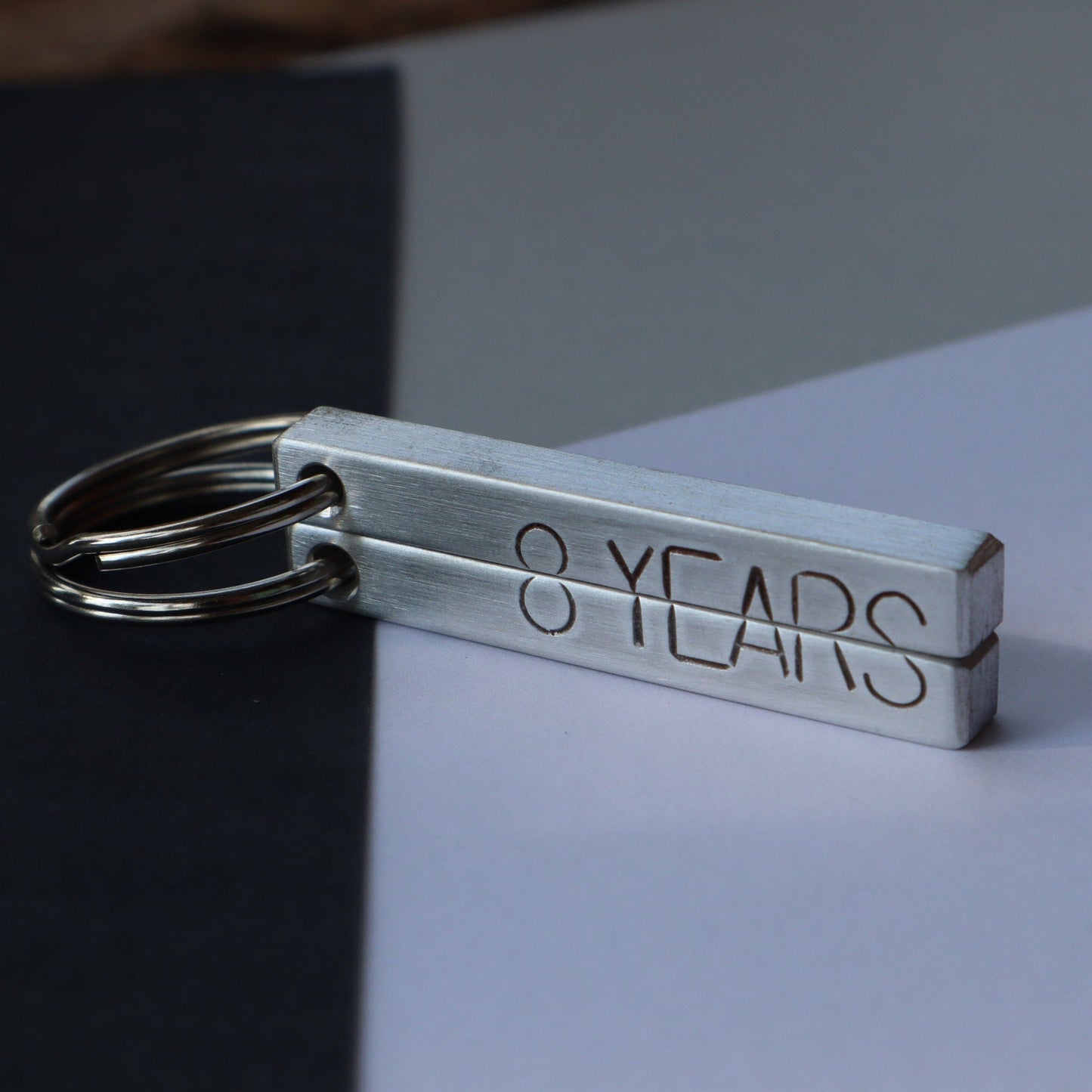 Personalised Pair of Key Rings