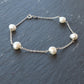 A Pearl Satellite Bracelet.